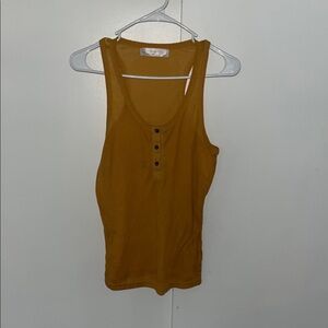 Women's Mustard Tank Top